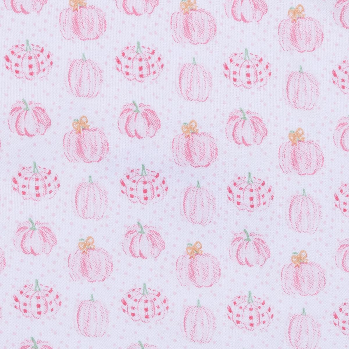 Precious Pumpkins Printed Ruffle Footie