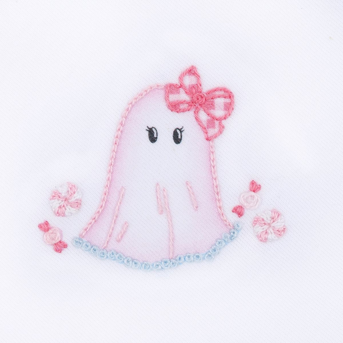 My Little Boo Embroidered Dress Set