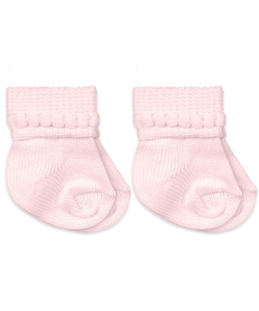 Bubble Bootie 2 Pair Pack- Pink
