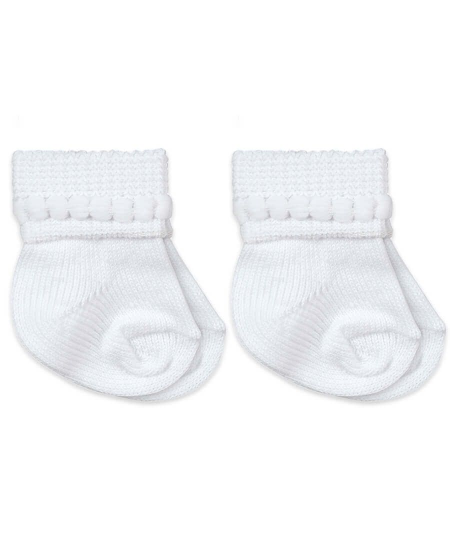 Bubble Bootie 2 Pair Pack- White
