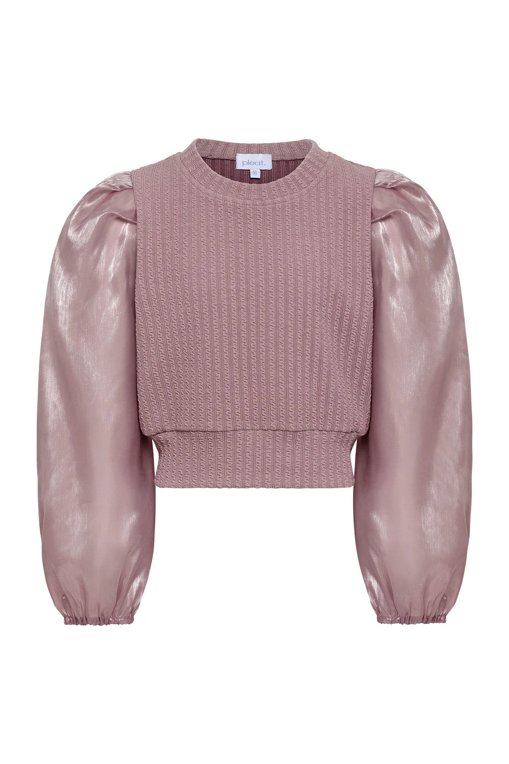 Peyton Sweater- Textured Pink