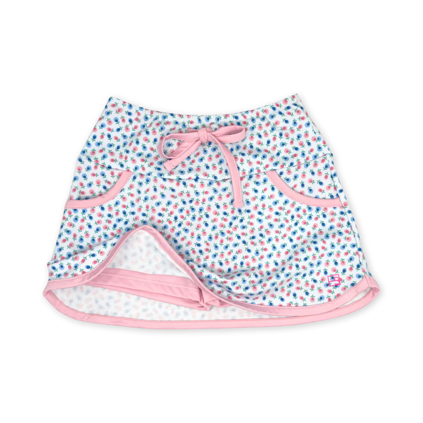 Tiffany Tennis Skort- Kindness Blooms Floral/ Cotton Candy Pink