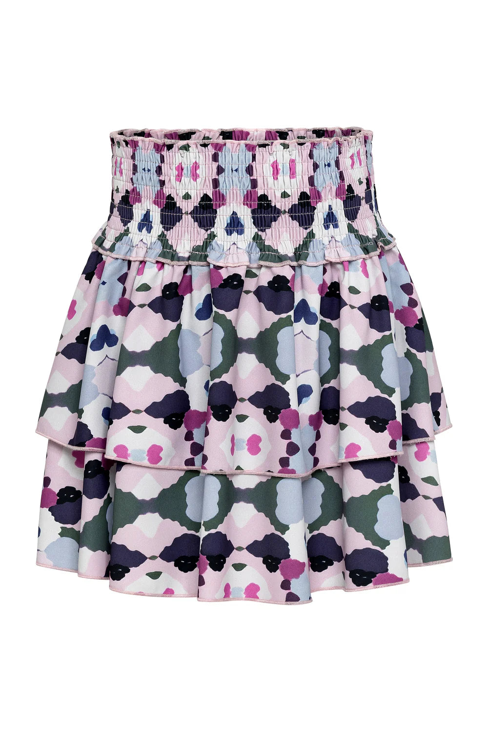 Scottie Skirt- Magenta Ink Blot