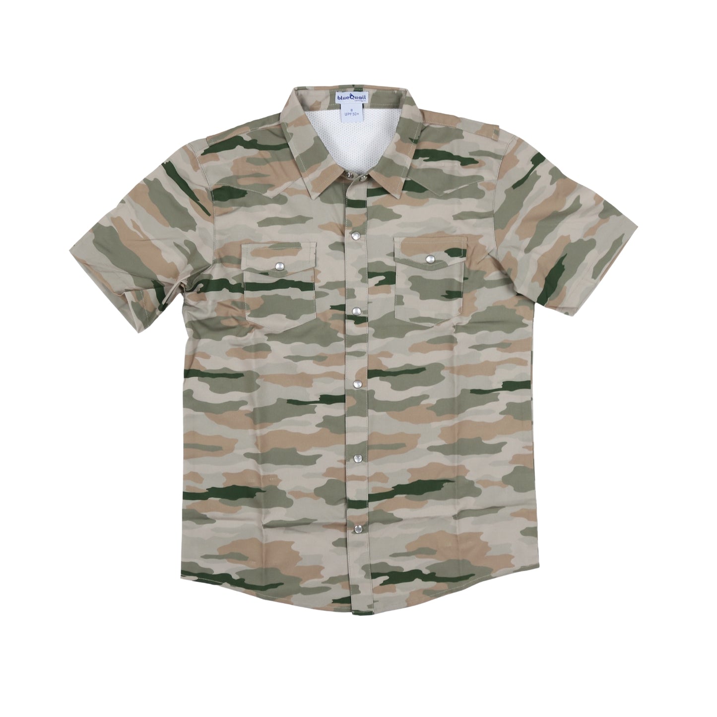Pearl Snap Shirt- Classic Camo