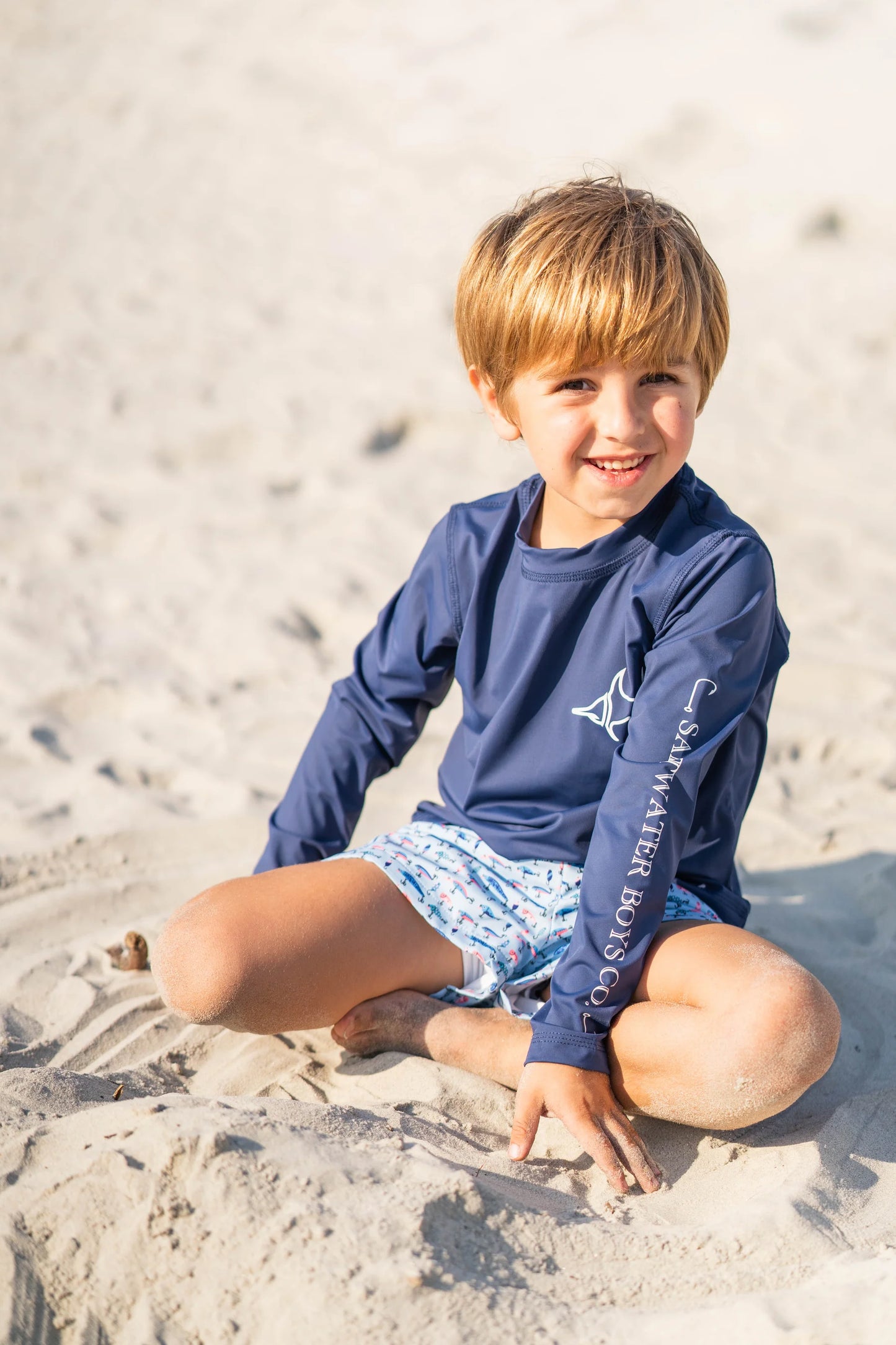 Tybee Rashguard- Navy