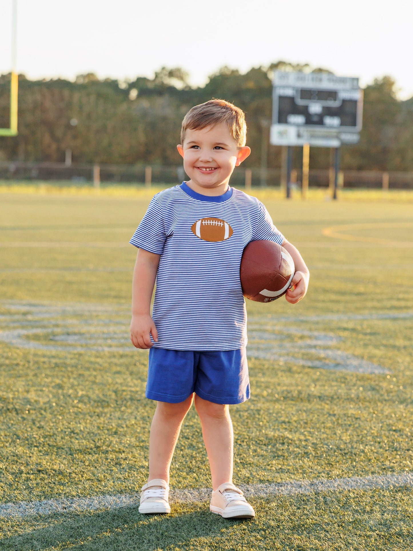 Football Shirt- Royal Blue