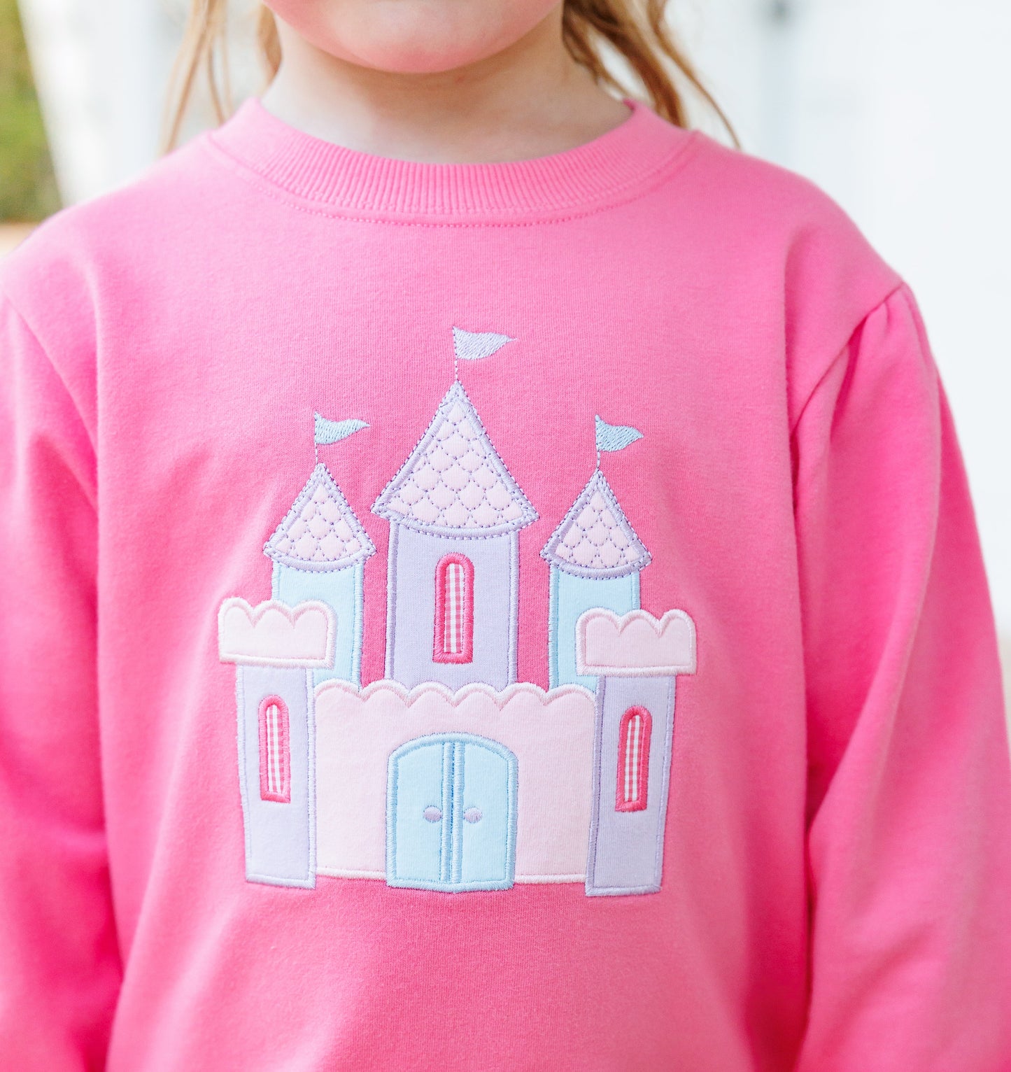 French Terry Pullover- Castle