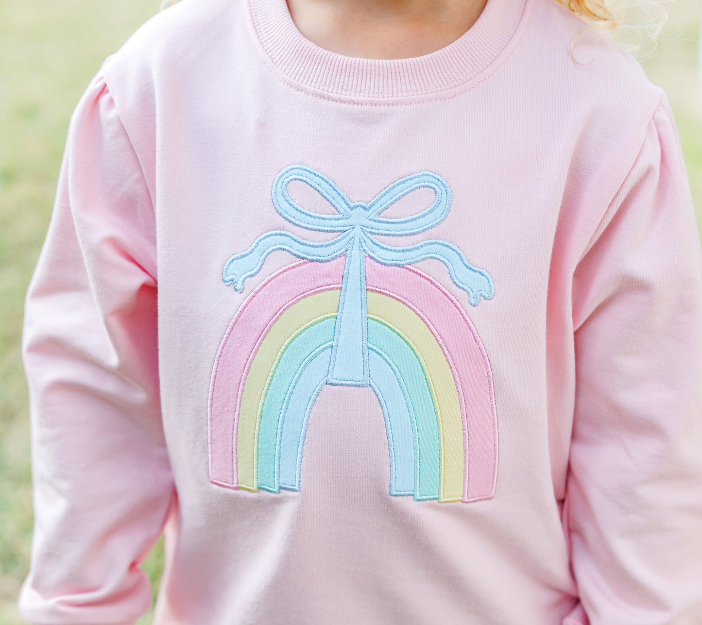 French Terry Pullover- Rainbow
