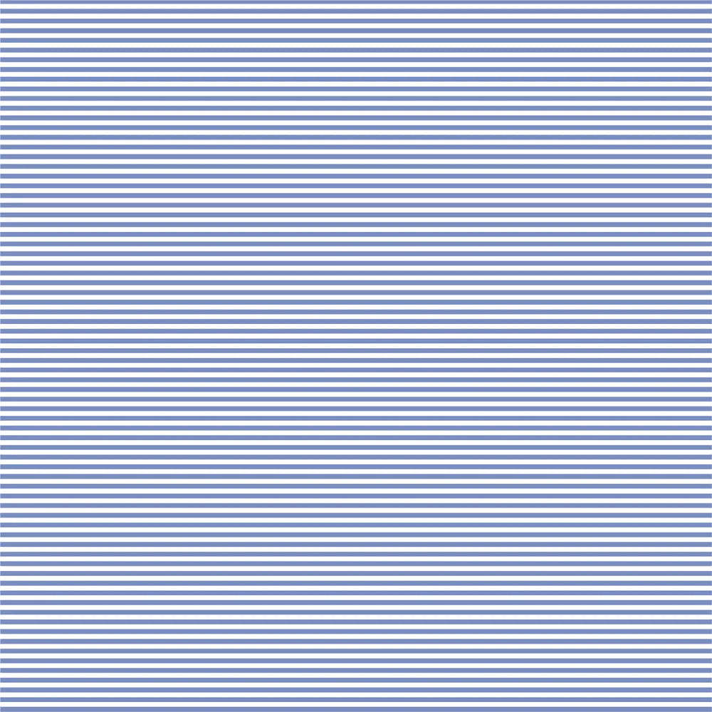 Lola Pima Cotton Romper- Blue & White Stripes