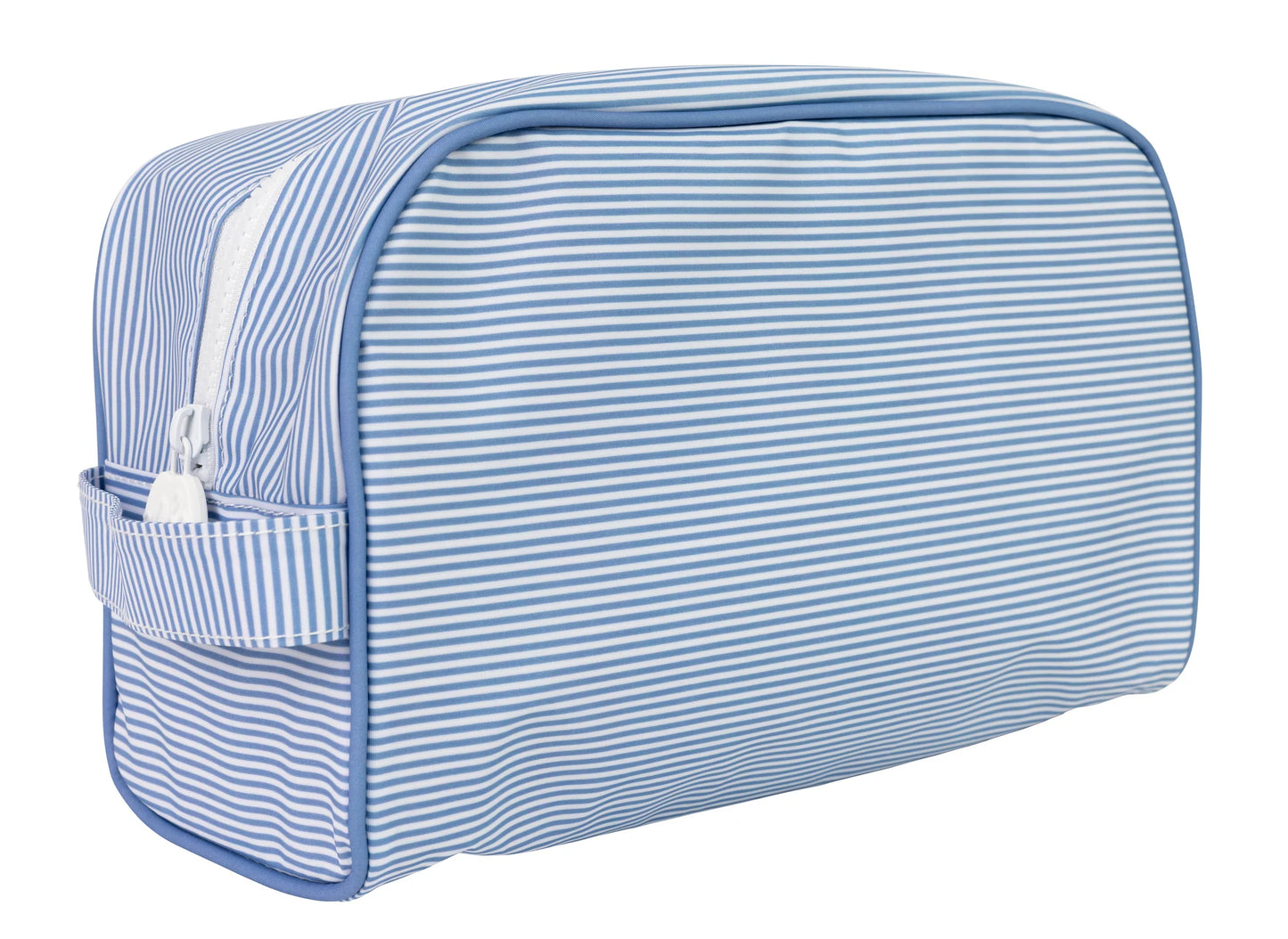 Dopp Kit- Navy Mini Stripe