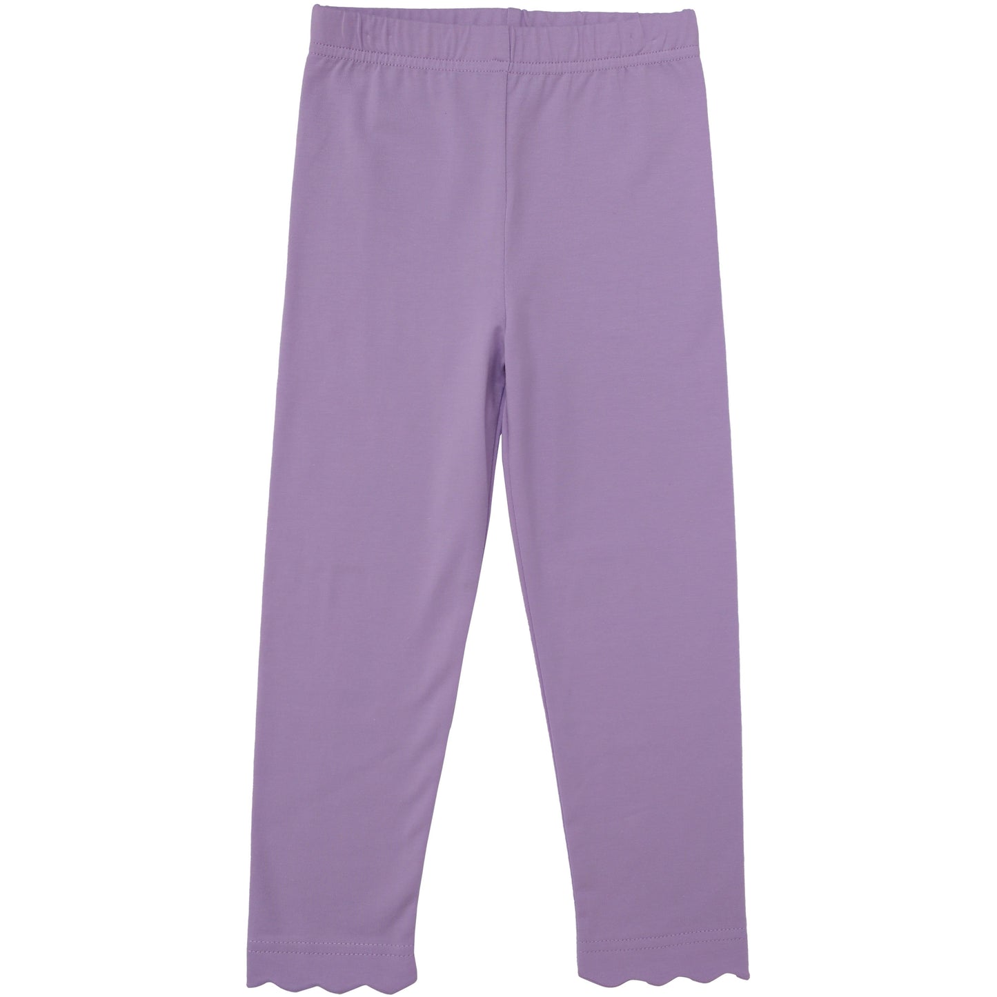 Scalloped Leggings- Lavender