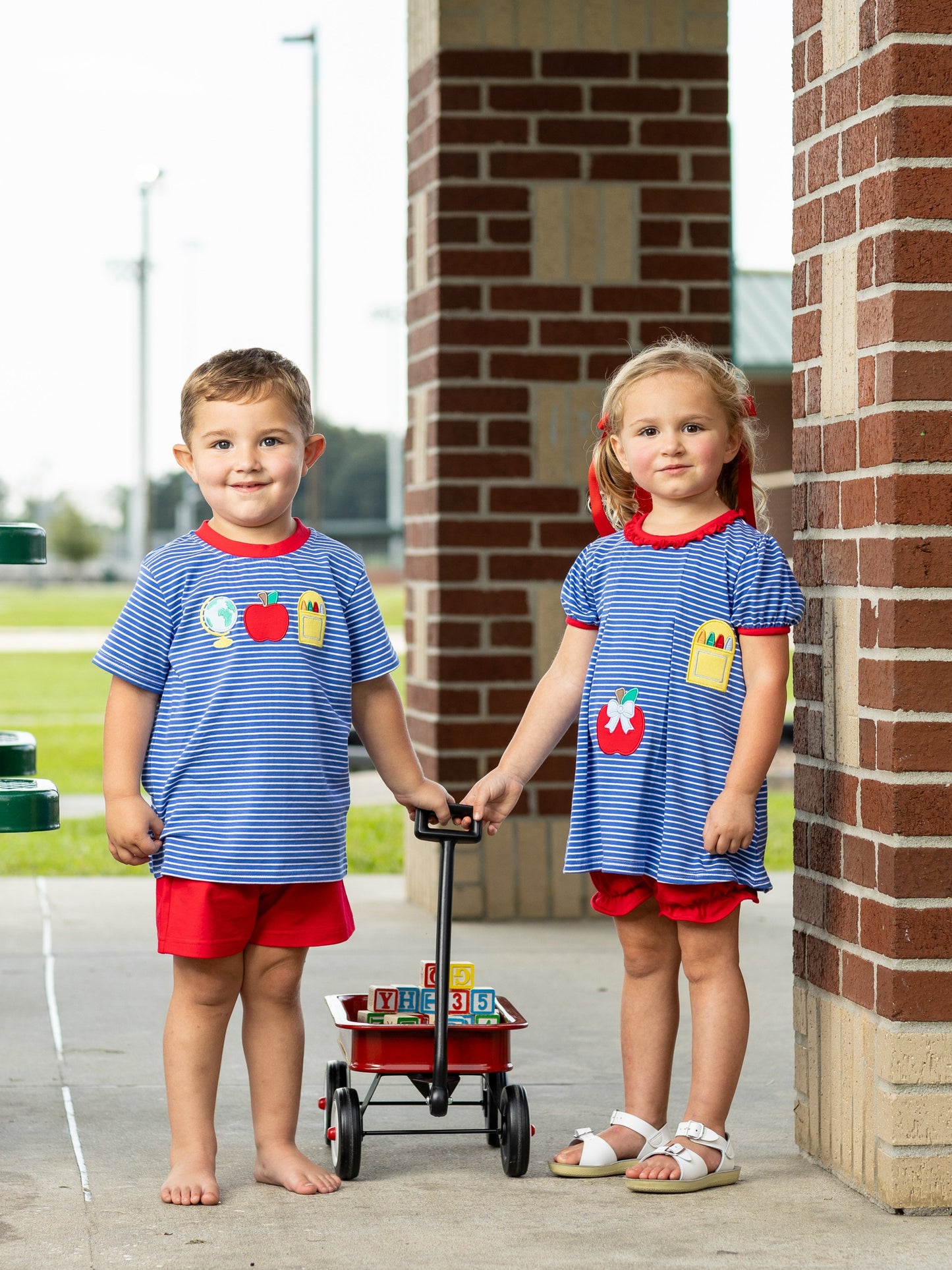 School Trio Short Set