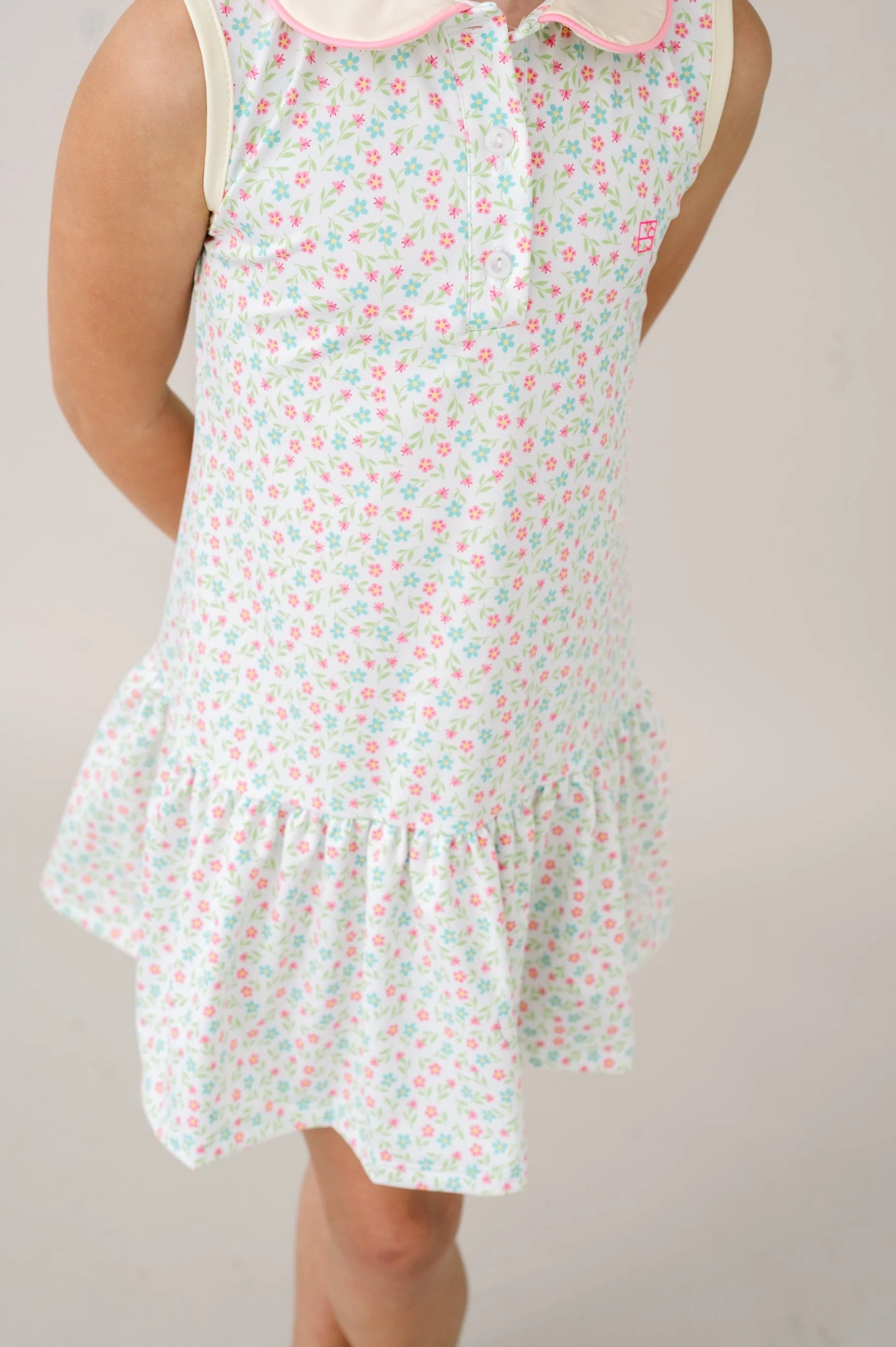 Darla Dress - Petal Pop Floral/ Sunshine Yellow/ Flamingo Pink