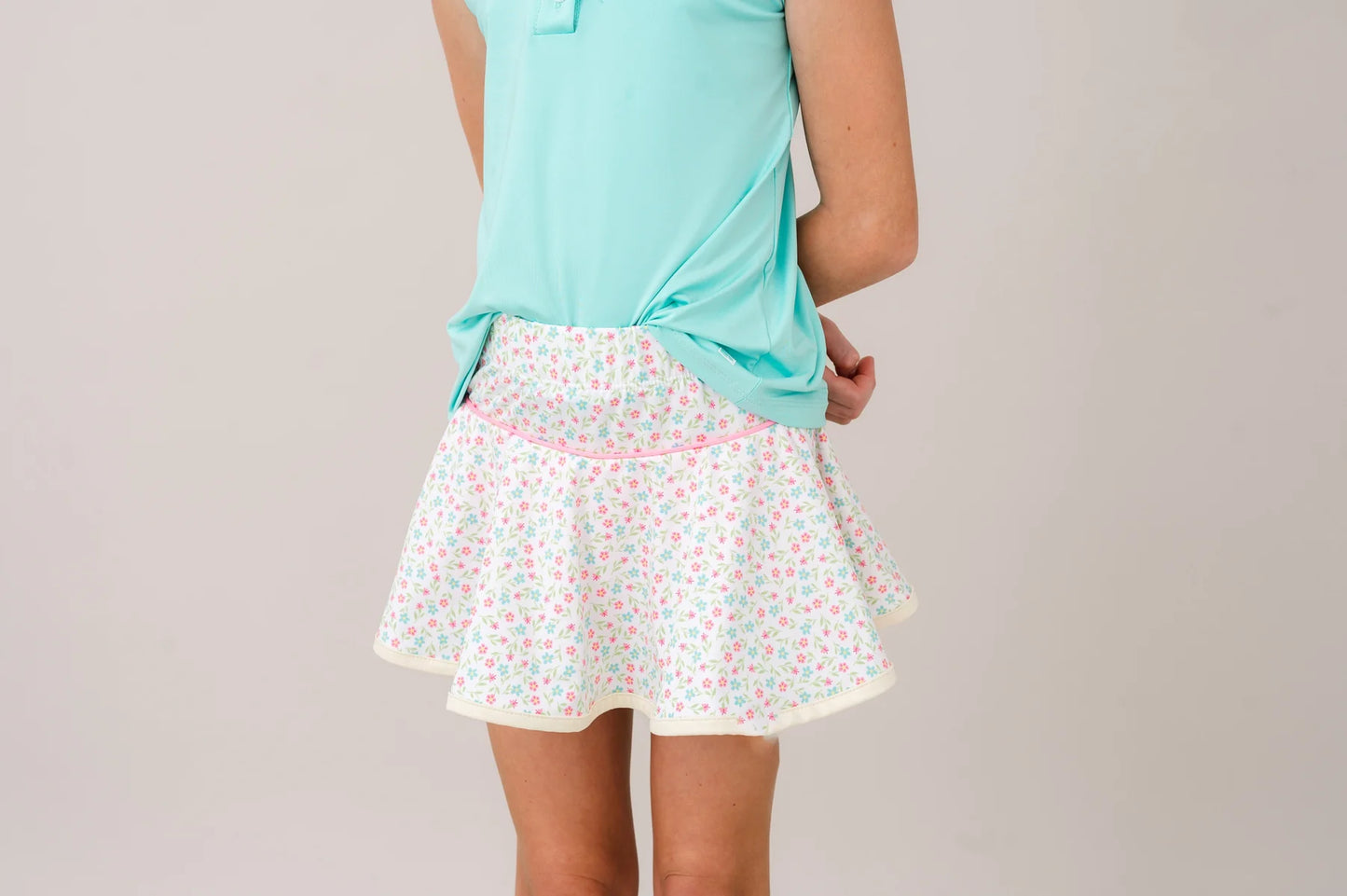 Quinn Skort - Petal Pop Floral/ Sunshine Yellow/ Flamingo Pink
