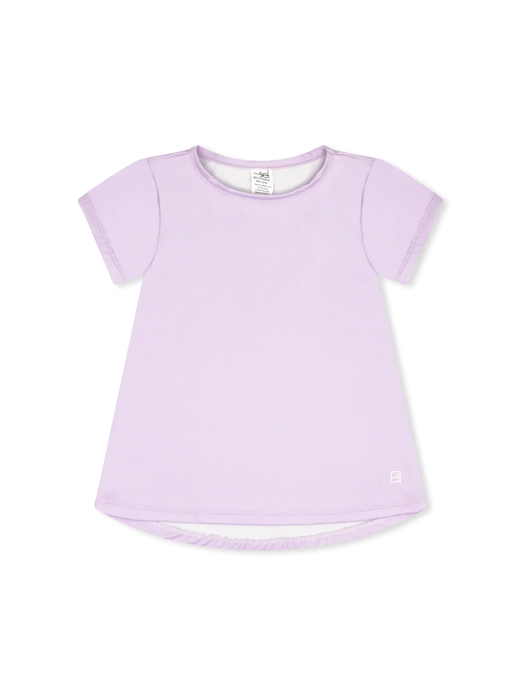 Bridget Basic Tee- Petal Purple