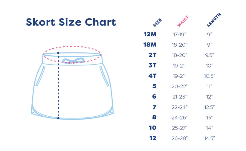 Everyday Skort- Navy