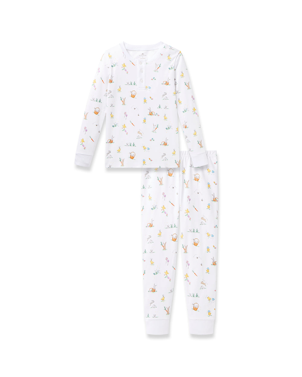 Pima Snug Fit Pajama Set- Easter Frolic