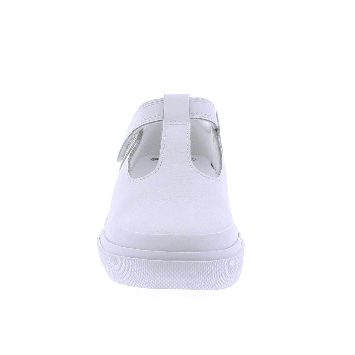 Drew- White Leather/Gray