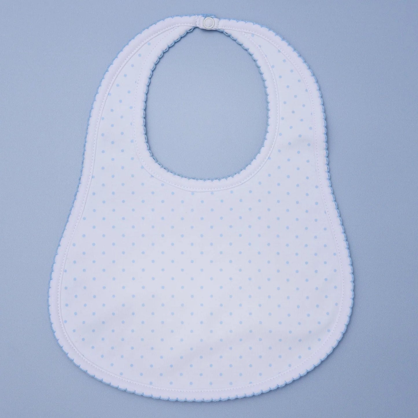 Mini Dots Bib- Blue