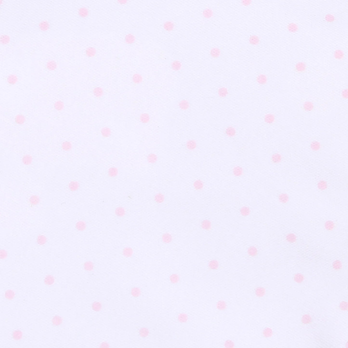 Mini Dots Ruffle Front Footie- Pink
