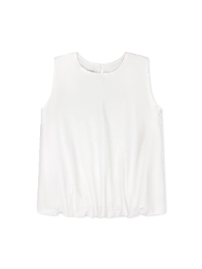 Emma Blouse- Sterling White