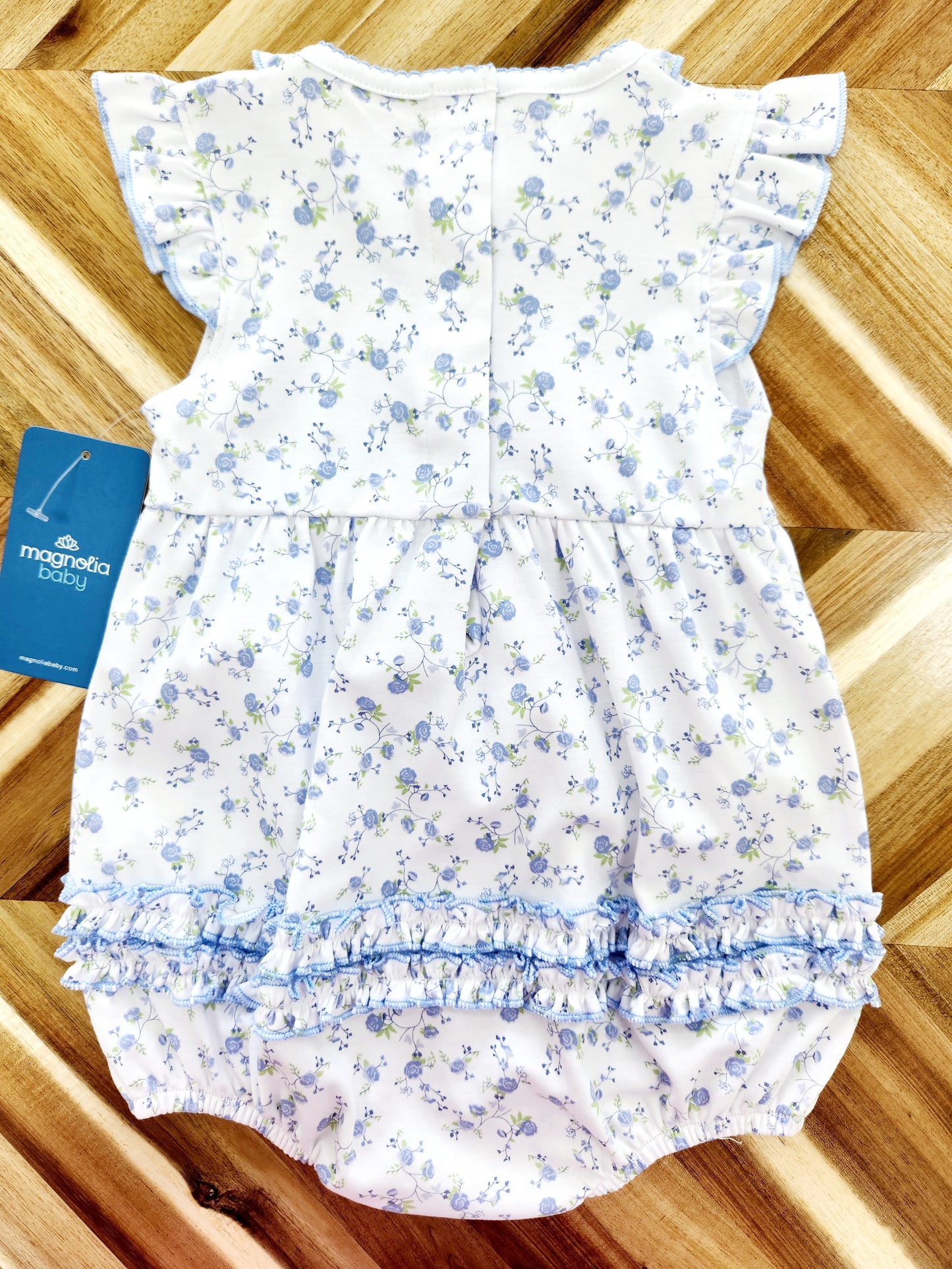 Skylar's Classics Printed Ruffle Flutters Bubble
