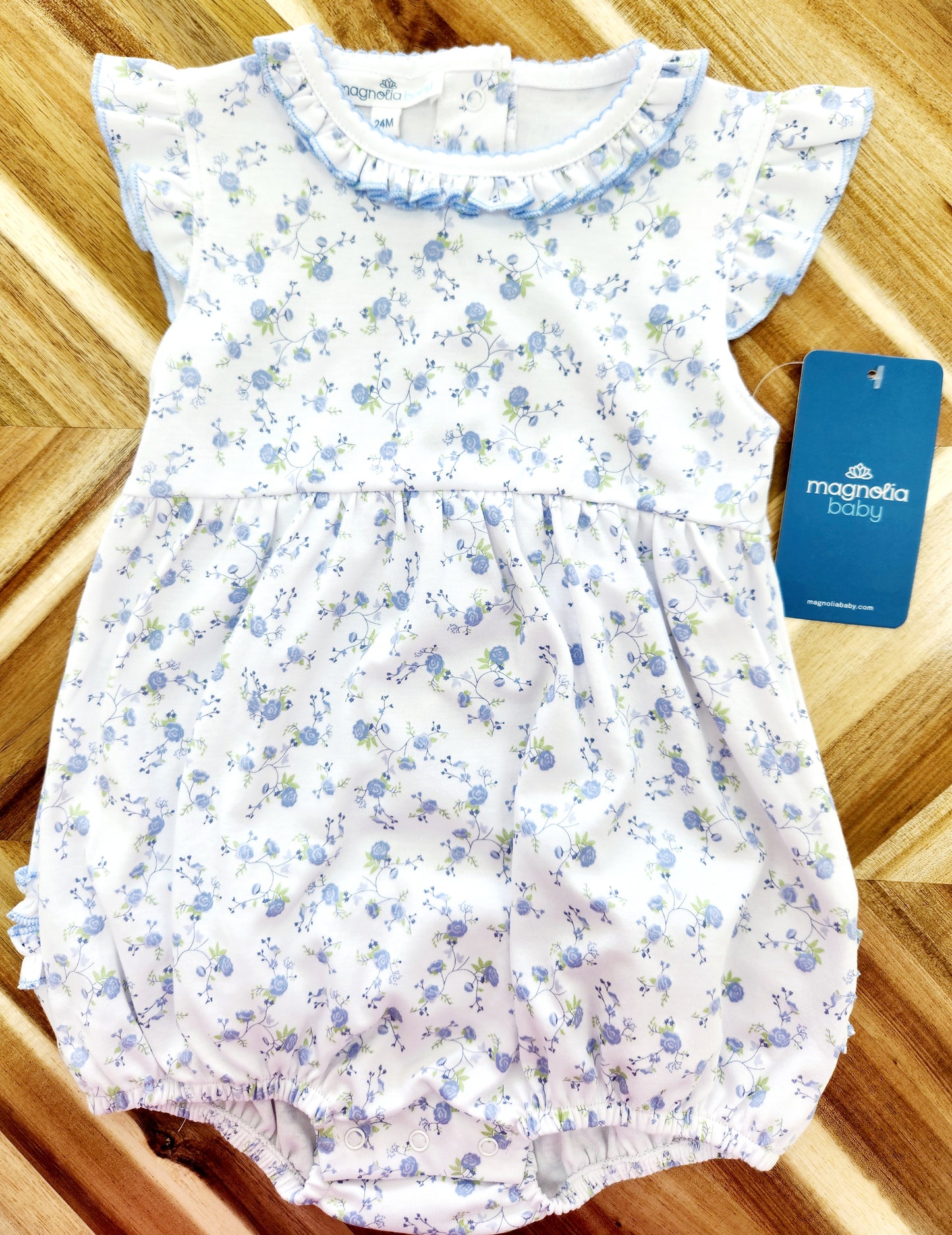 Skylar's Classics Printed Ruffle Flutters Bubble