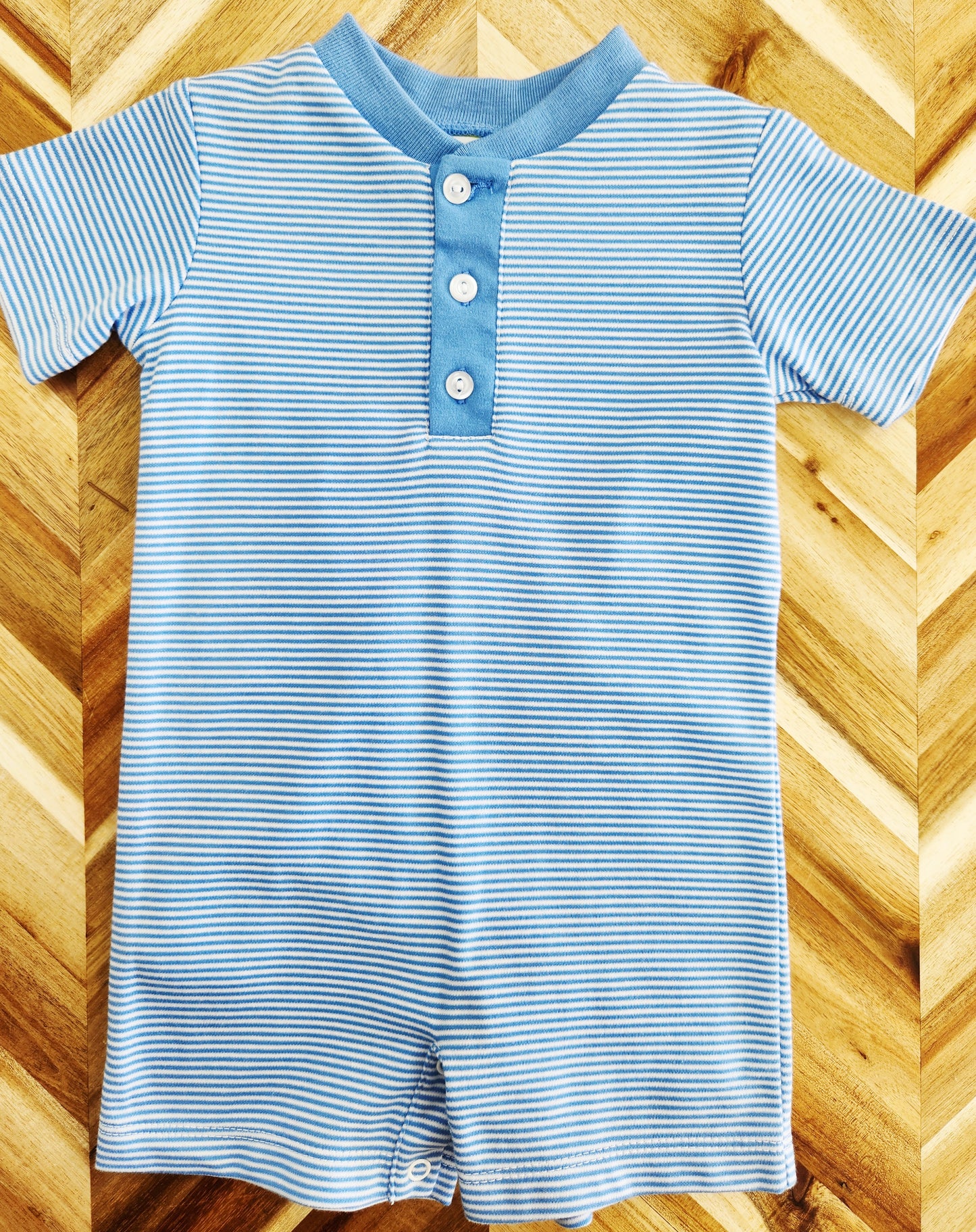 Sport Romper- Blue