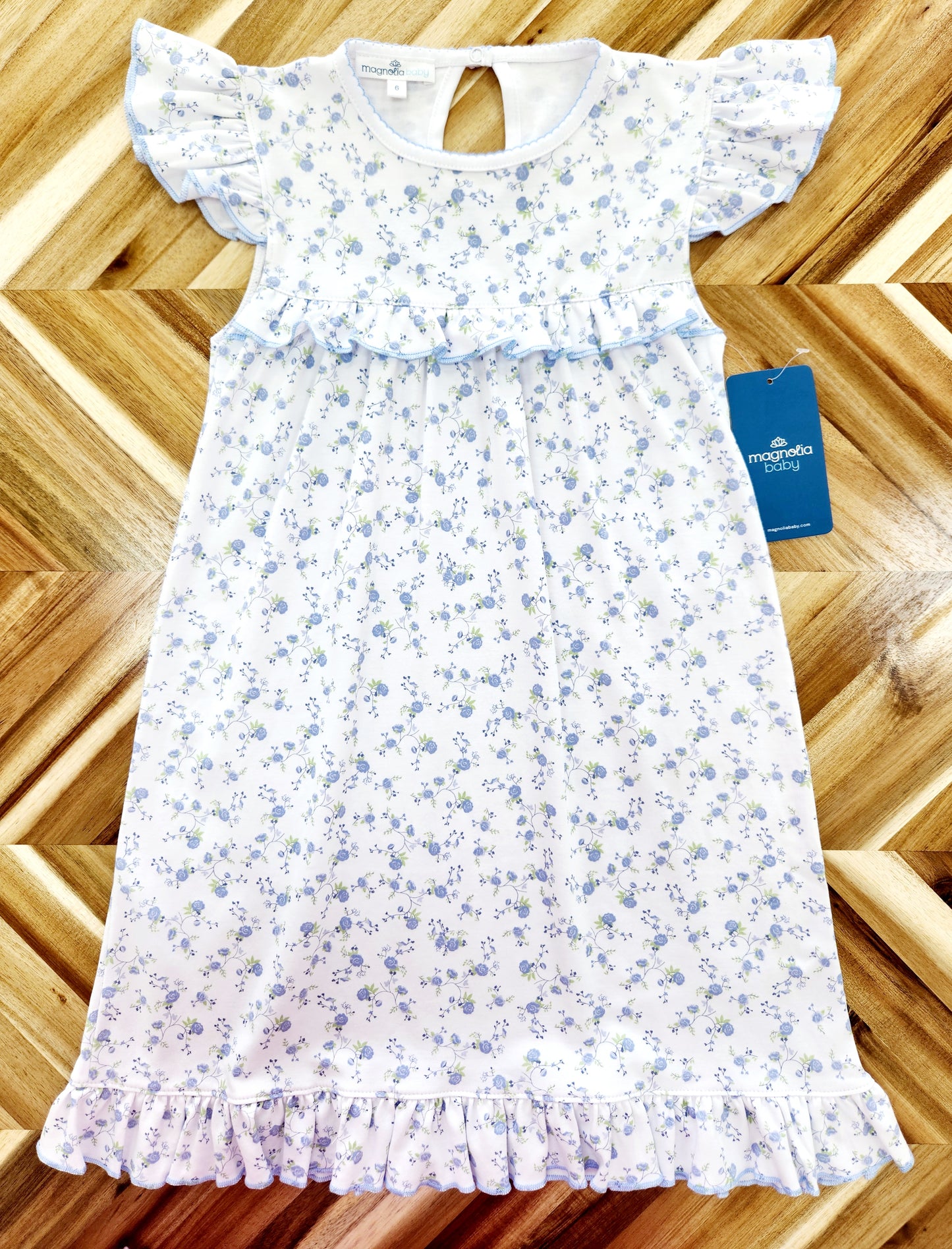 Skylar's Classics Printed Flutters Dress