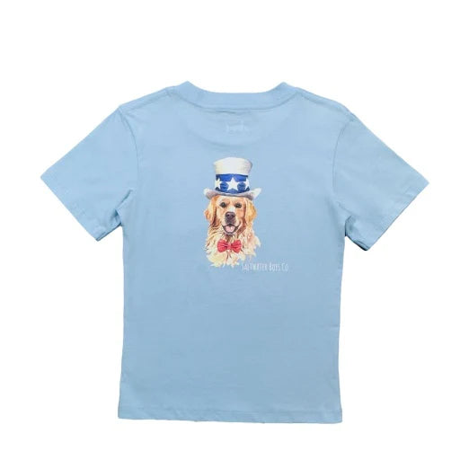 Patriotic Pup Graphic Tee