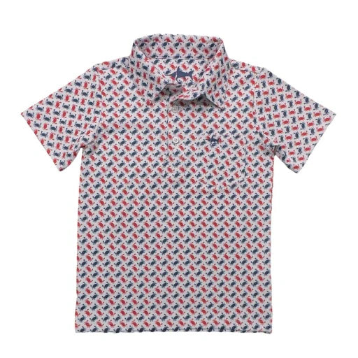 Inshore Performance Polo- Crabs