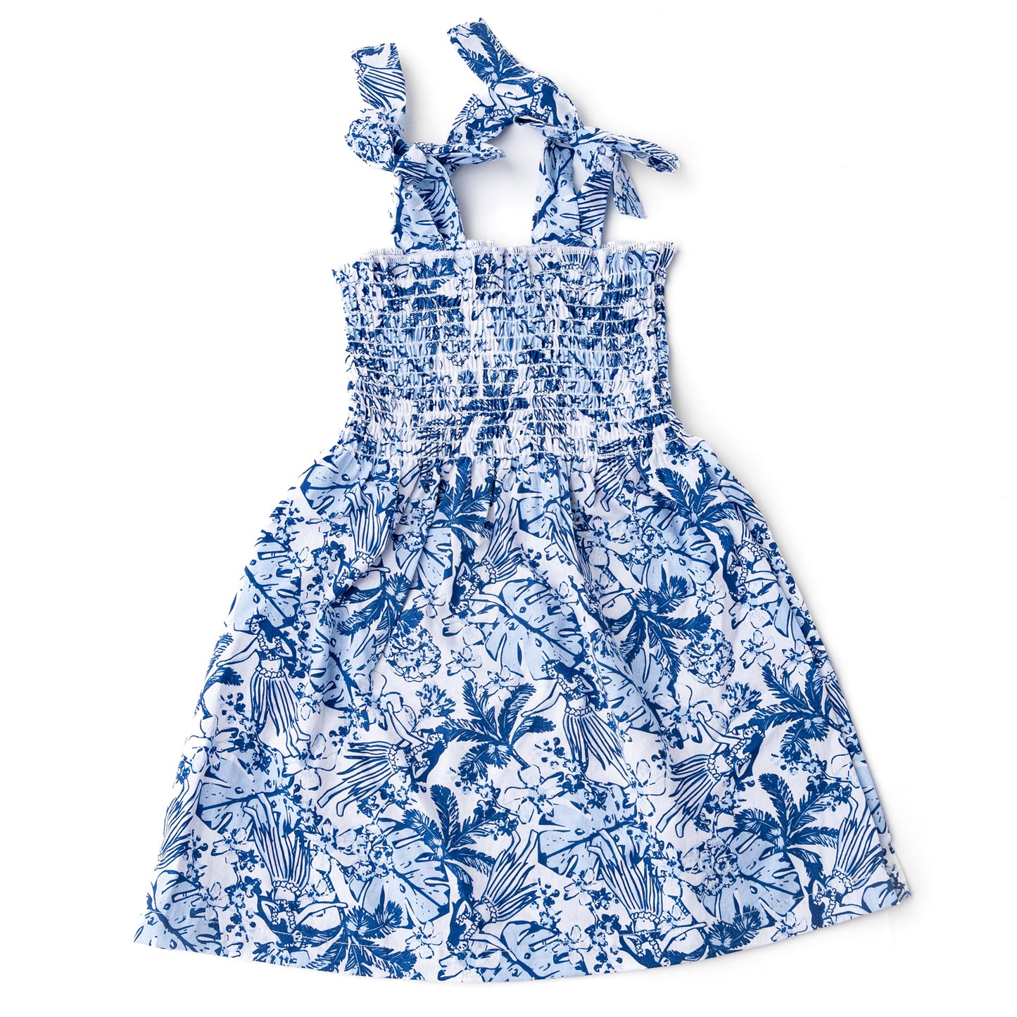 Tiki Tides Tie Top Dress