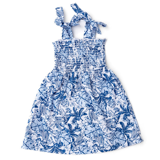 Tiki Tides Tie Top Dress