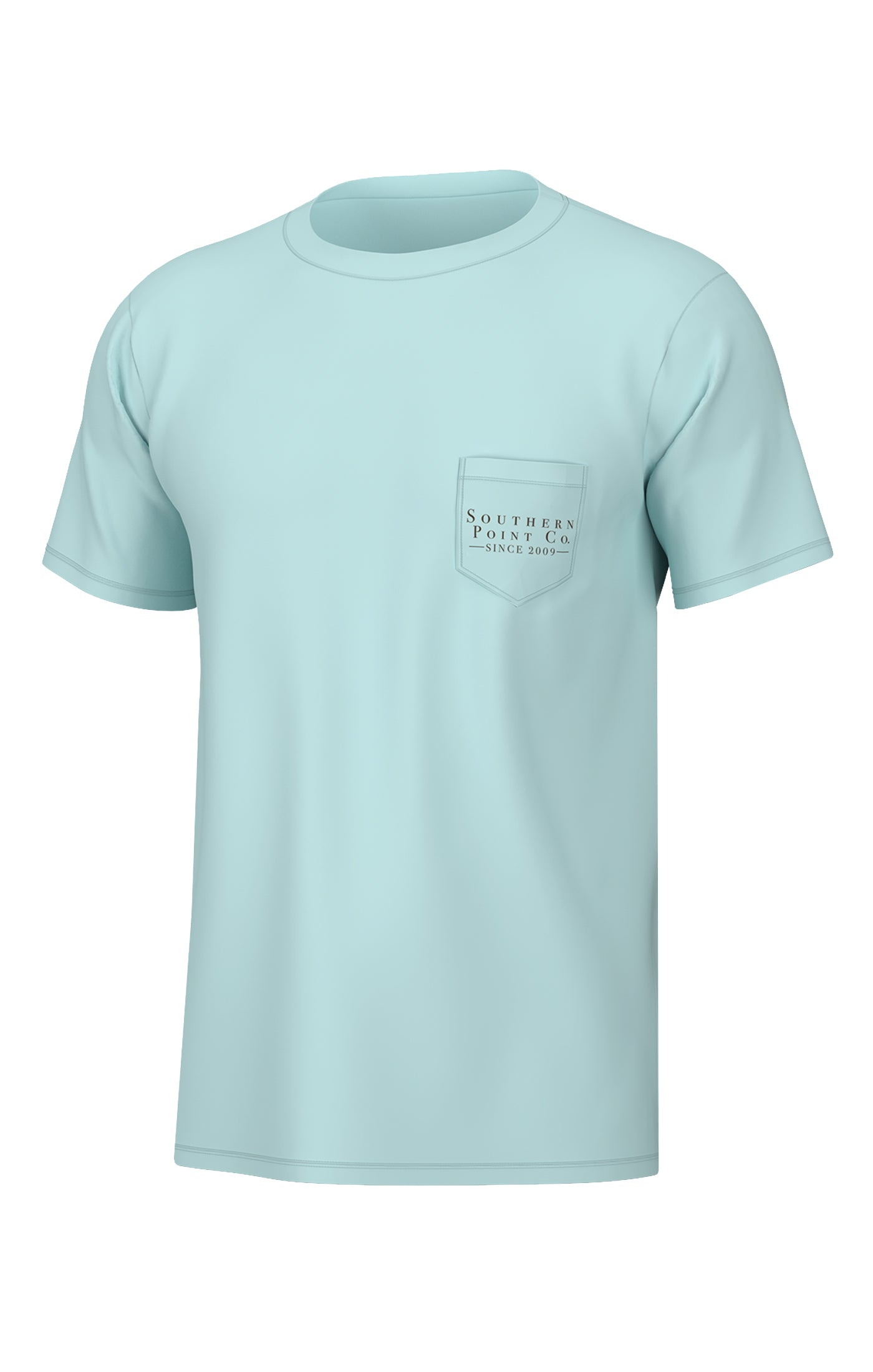 Greyton Short Sleeve Tee- Pool Water