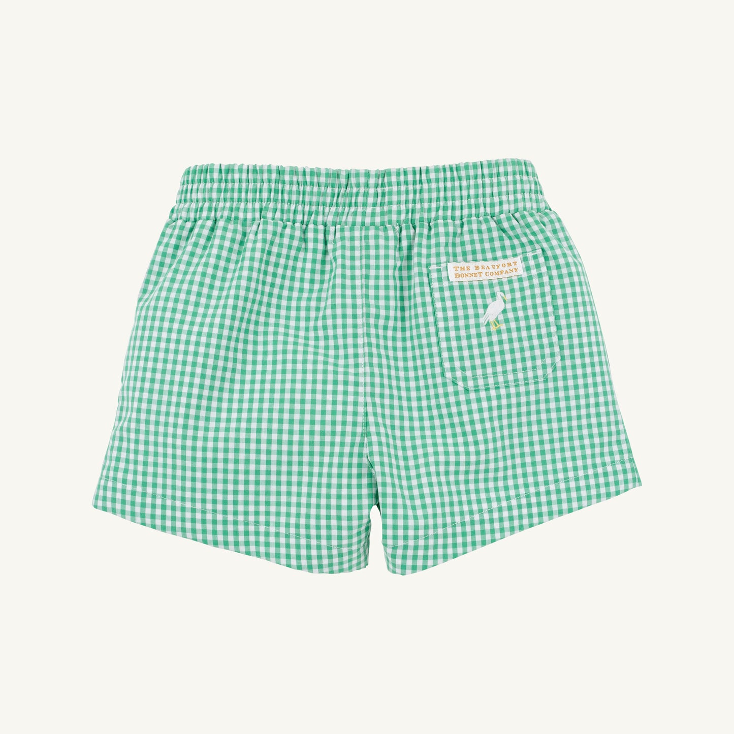Sheffield Shorts- Gibson Island Green Mini Gingham/Multicolor