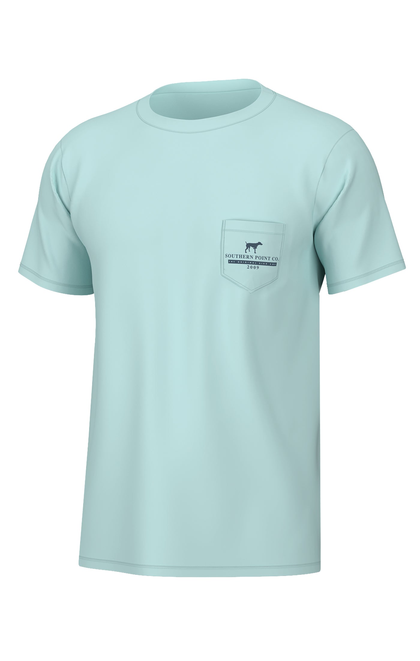 Beachin Greyton Short Sleeve Tee- Pool Water