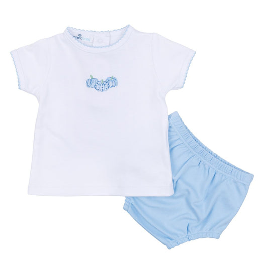Precious Pumpkins Embroidered Diaper Cover Set