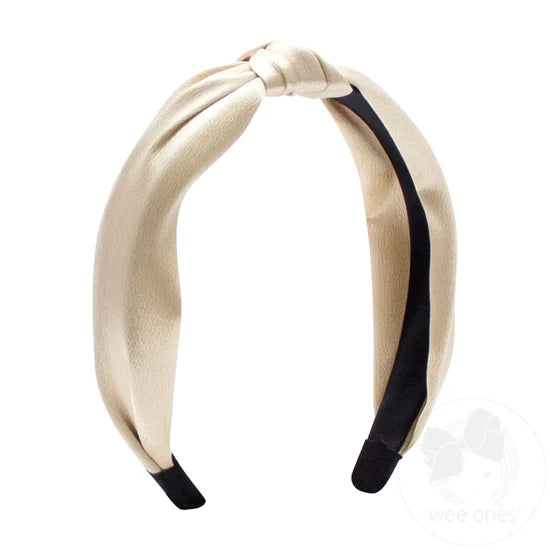 Satin Knot Wrapped Headband (More Colors)