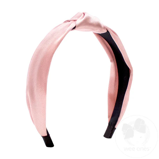 Satin Knot Wrapped Headband (More Colors)