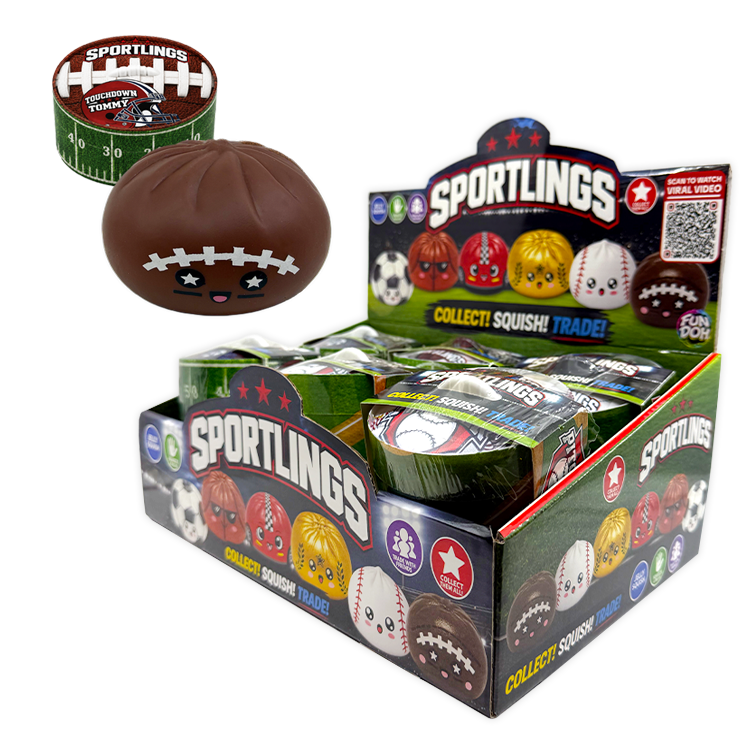 Fun Doh Sports Dumpling Squishy