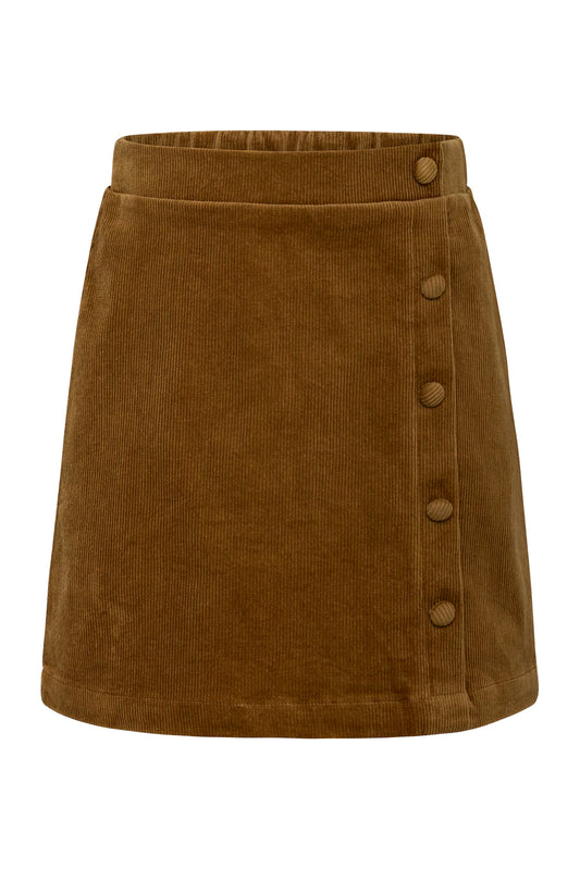 Reese Cord Skirt- Honey Cord