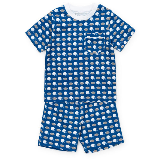 Charles Pima Cotton Short Set- Firstdown Football