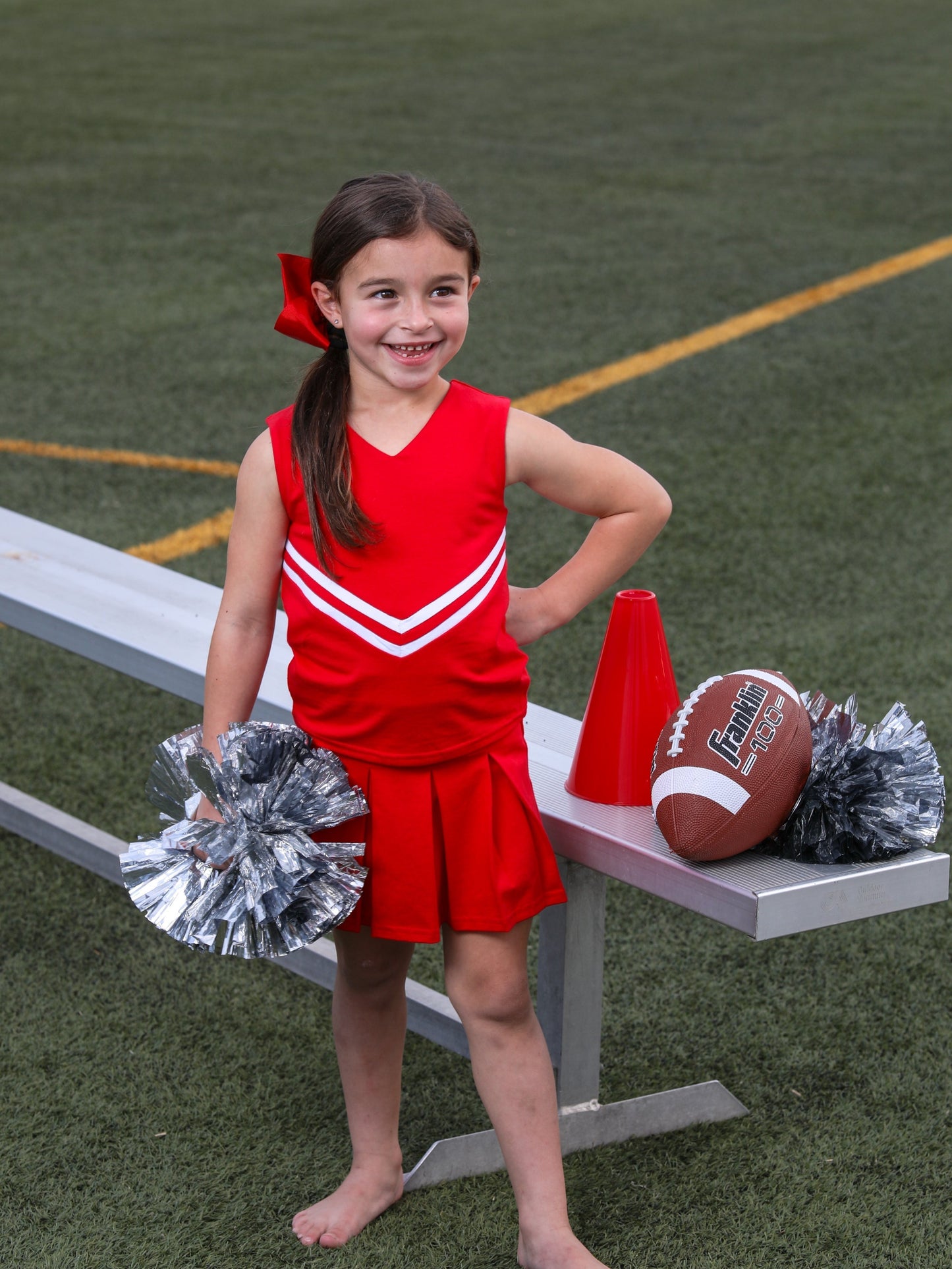 Cheer Uniform Set- Red
