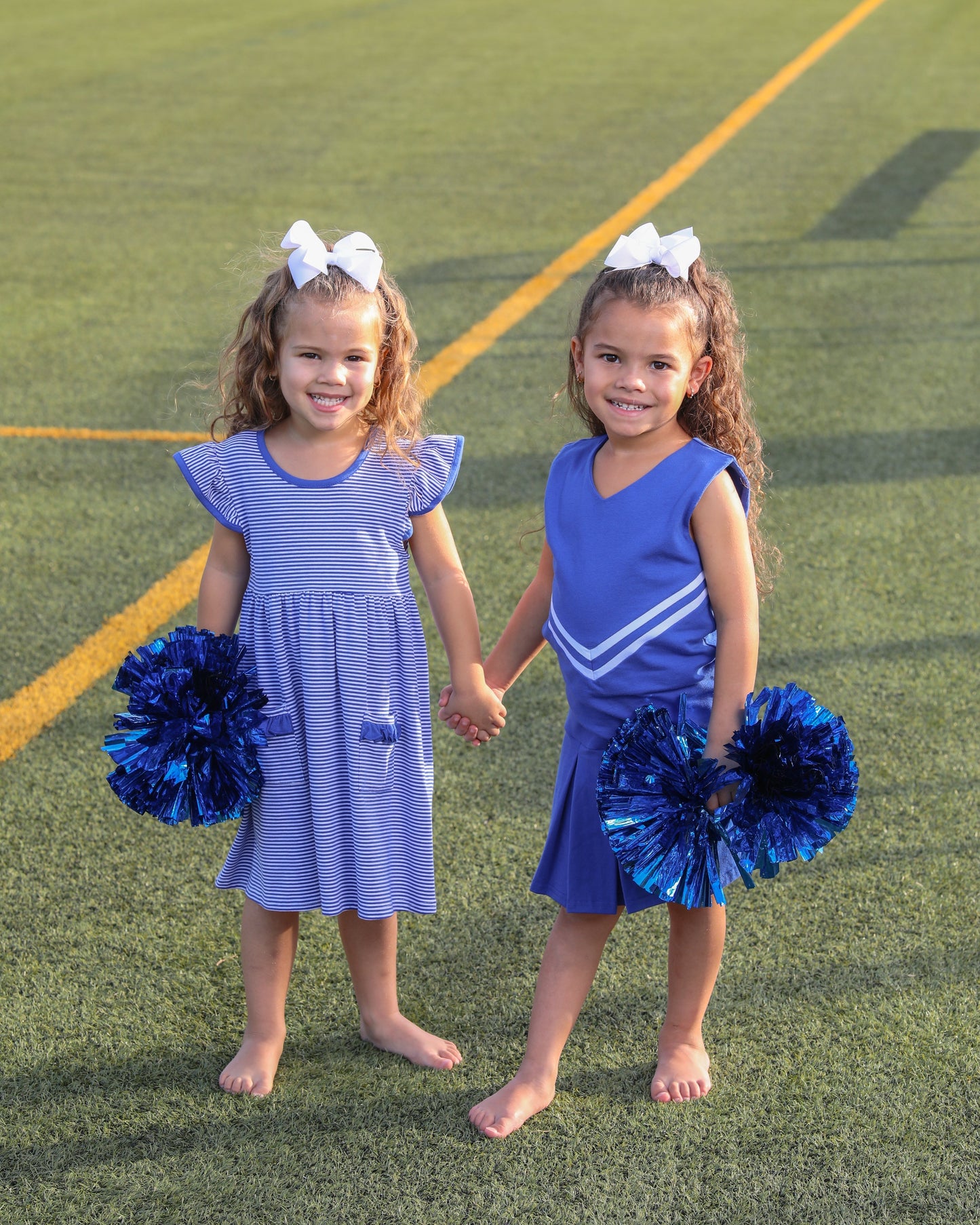 Cheer Uniform Set- Royal Blue