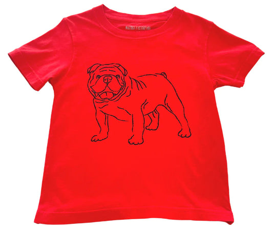 SS Red/Black Bulldog T-Shirt