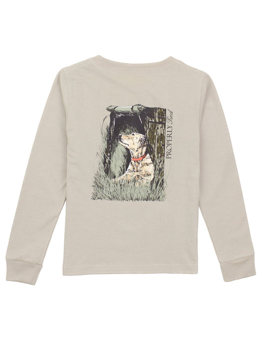 Boys Mossy Oak Lab LS Linen