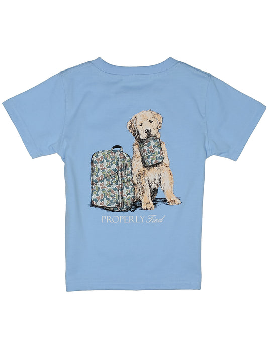 Boys Study Buddy SS Light Blue