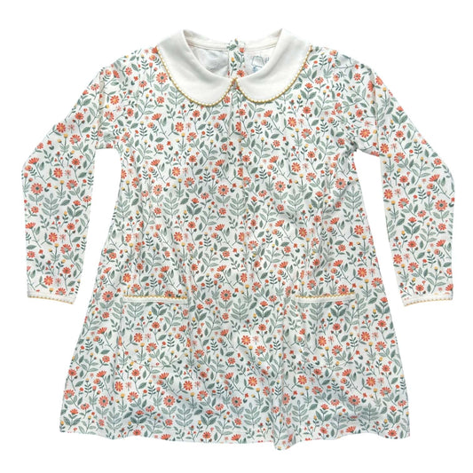 Long Sleeve Pocket Twirl Dress- Fall Floral