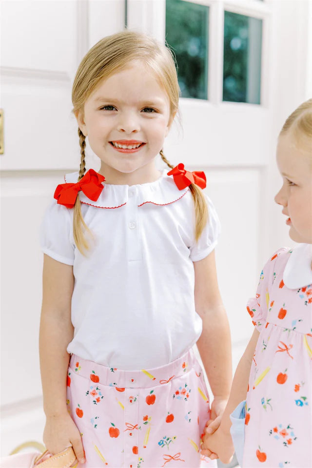 School Days Red Trim Shirt