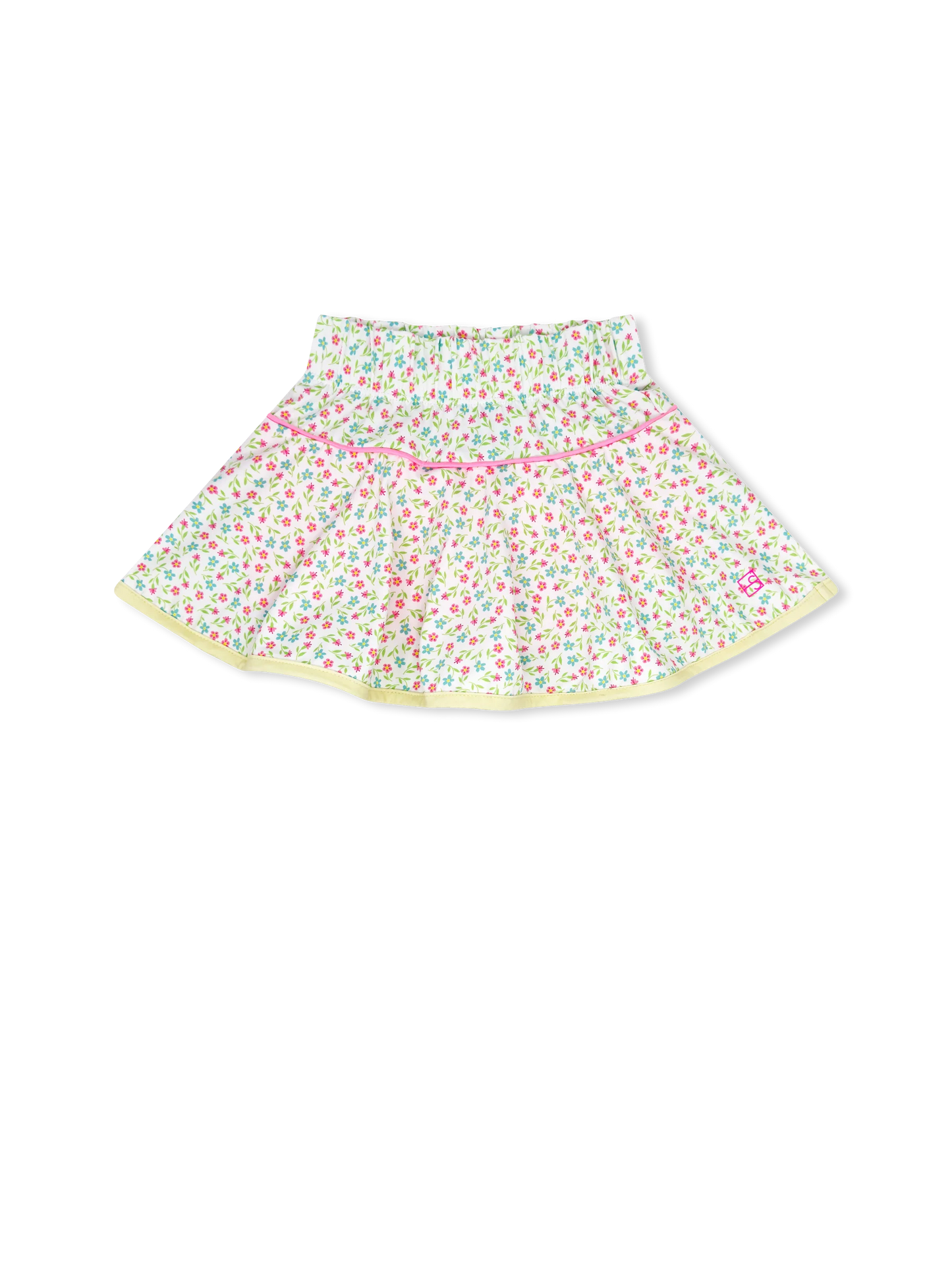 Quinn Skort - Petal Pop Floral/ Sunshine Yellow/ Flamingo Pink